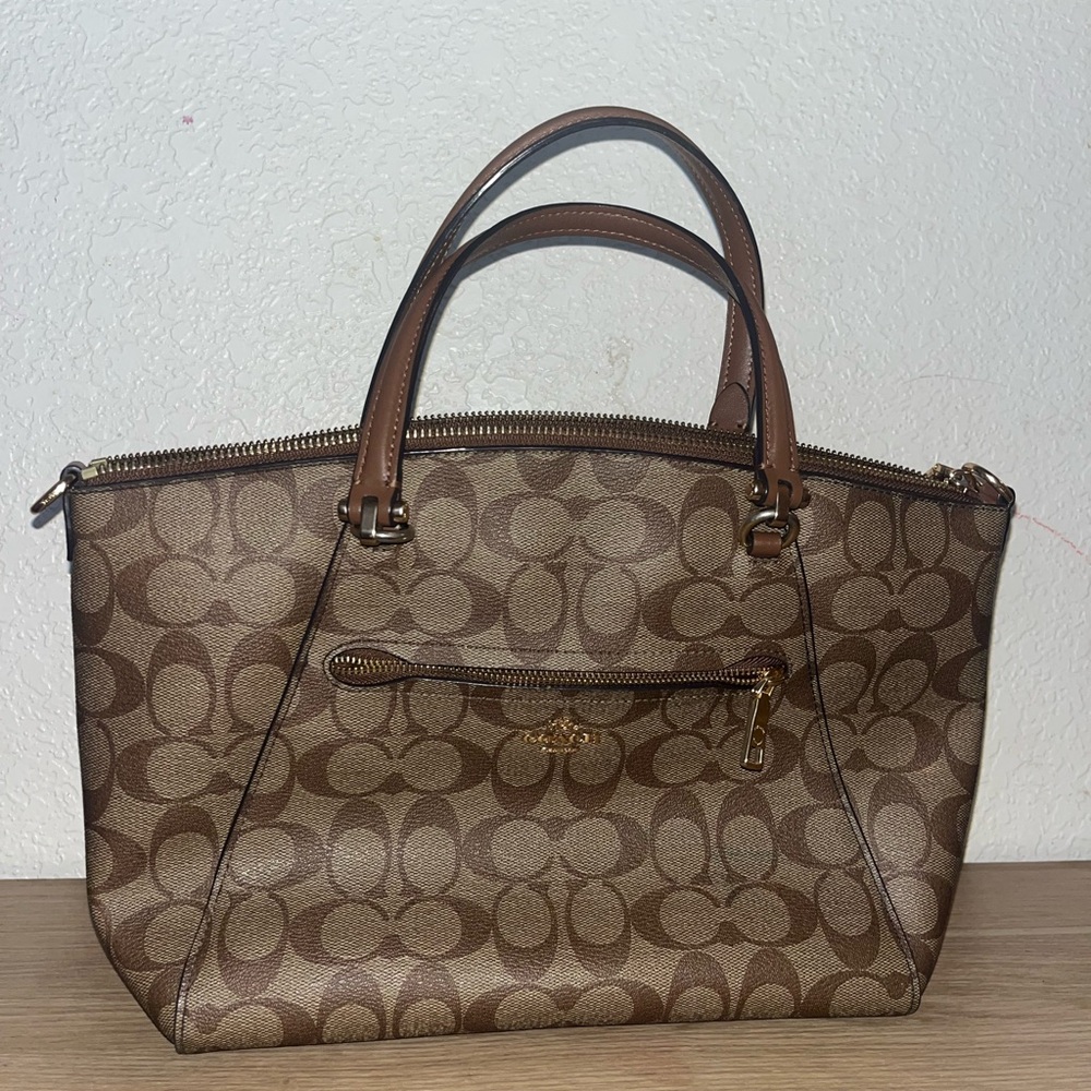 Coach Prairie Top Zip Satchel